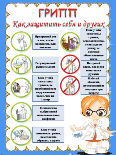 Как защитить себя от гриппа и ОРВИ